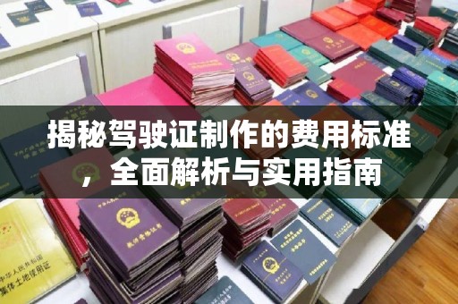 宝坻揭秘驾驶证制作的费用标准，全面解析与实用指南
