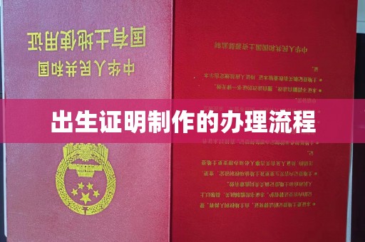 宝坻出生证明制作的办理流程